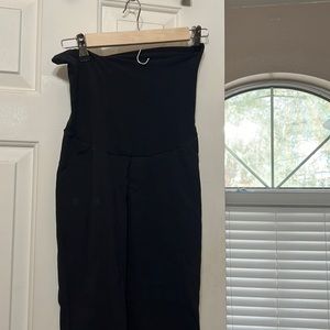 Black Maternity work pants